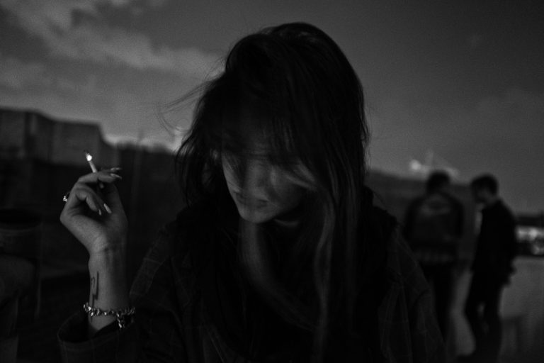 Alicia, not her real name but she to be known by that name, is smoking at the rooftop of a cafe in Tabriz during the coronavirus pandemic, in Tabriz, Iran, on May 08, 2020. In 2020, due to the increase in deaths by the Coronavirus, the government ordered the closure of all cafes and restaurants, but because of the economic crisis and the intensification of depression and anxiety among youth, the cafes operated secretly.


Labyrinth explores the socio-psychological experiences of Iran’s post-revolutionary generation, sharing a window into the experience of a repressed youth facing high rates of unemployment and anxiety for the future.